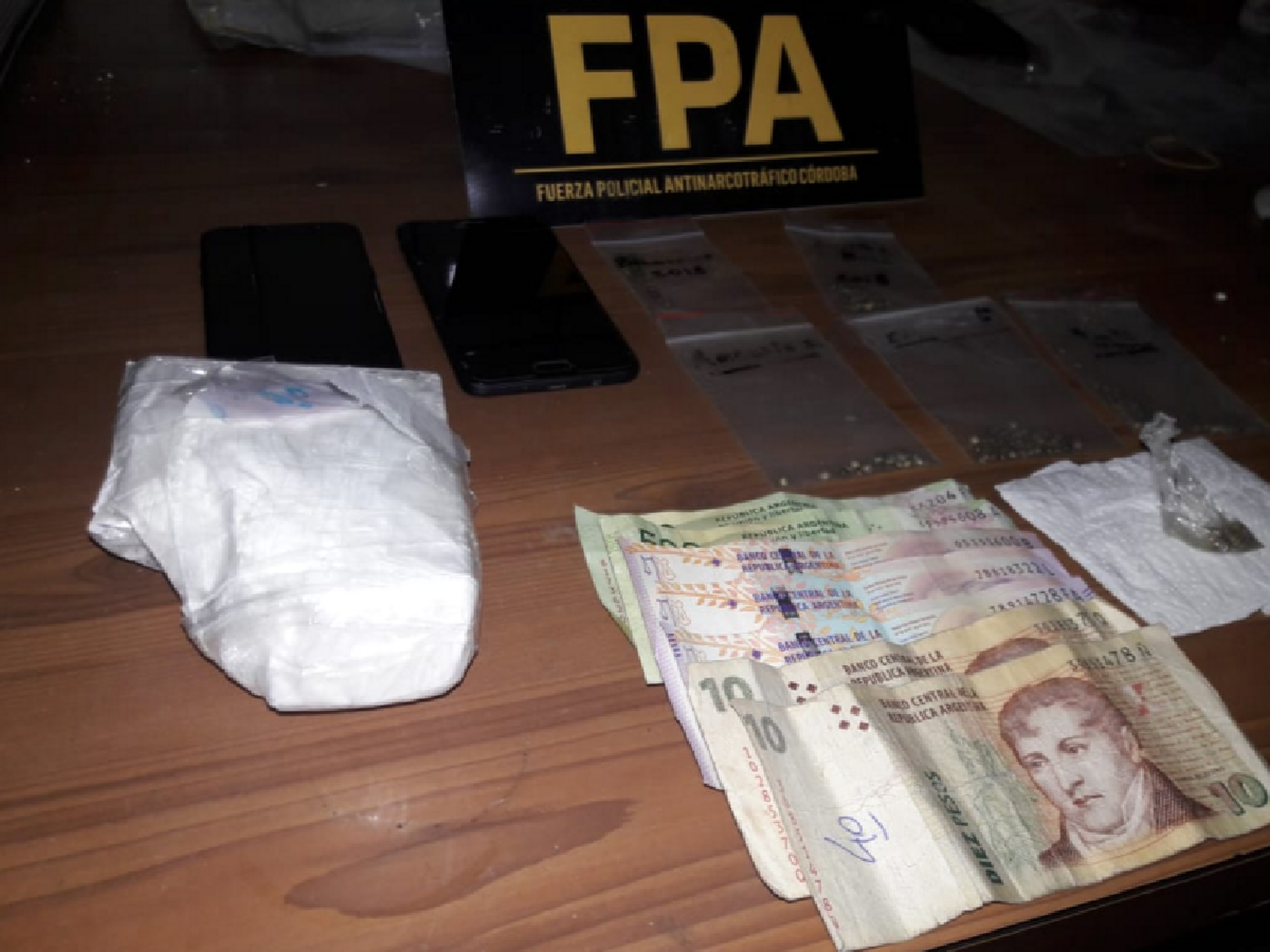 Desbarataron a una banda narco en Córdoba