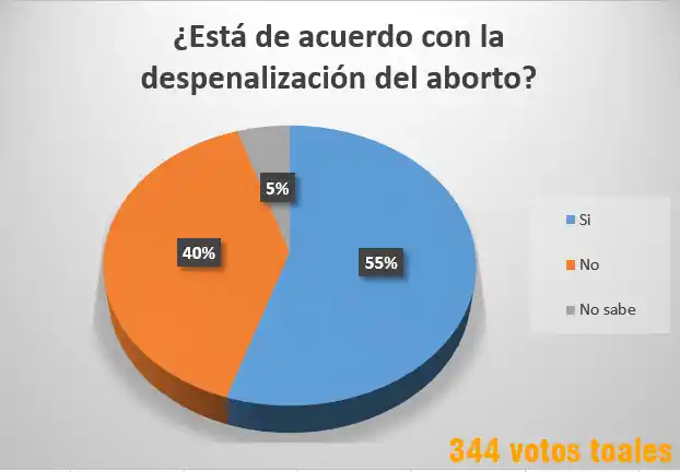 Opiniones acerca de la despenalización del aborto
