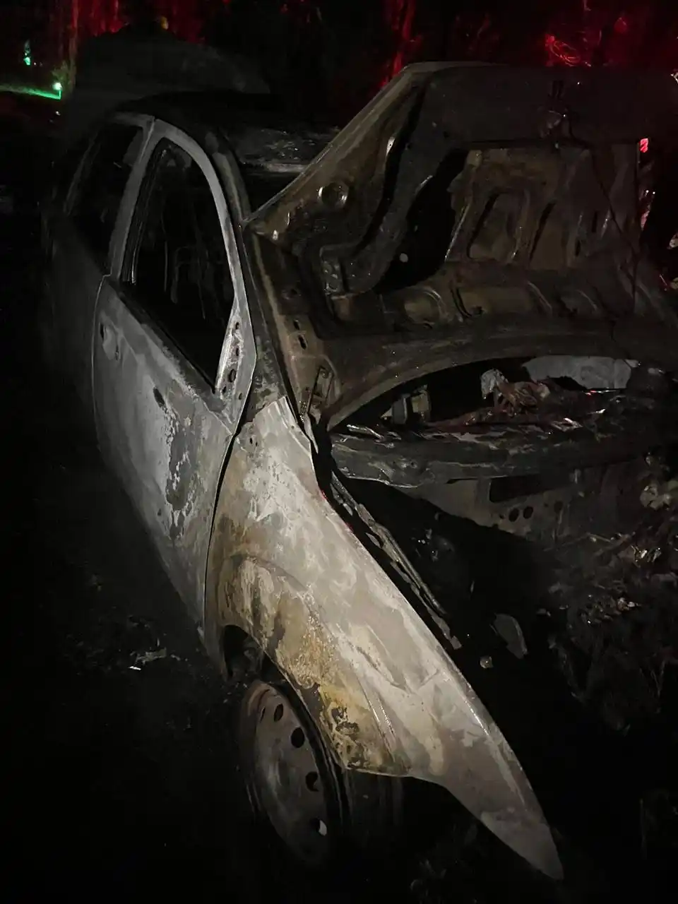 Ford Fiesta incendio