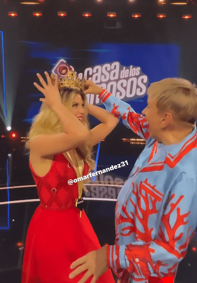 Osmel coronó a la ganadora de La casa de los famosos 3