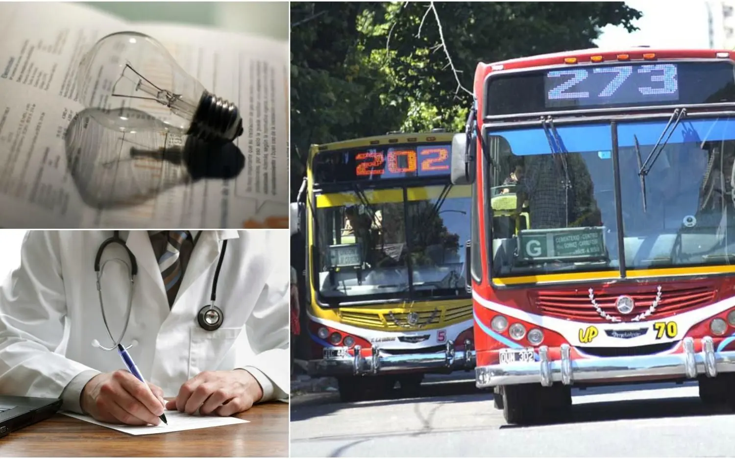 Llegó febrero con aumentos de luz, transporte y prepagas