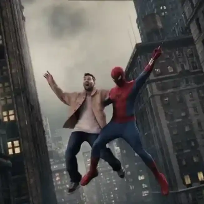 Lionel Messi participó un video promocional de "Spider-Man: Brand New Day".