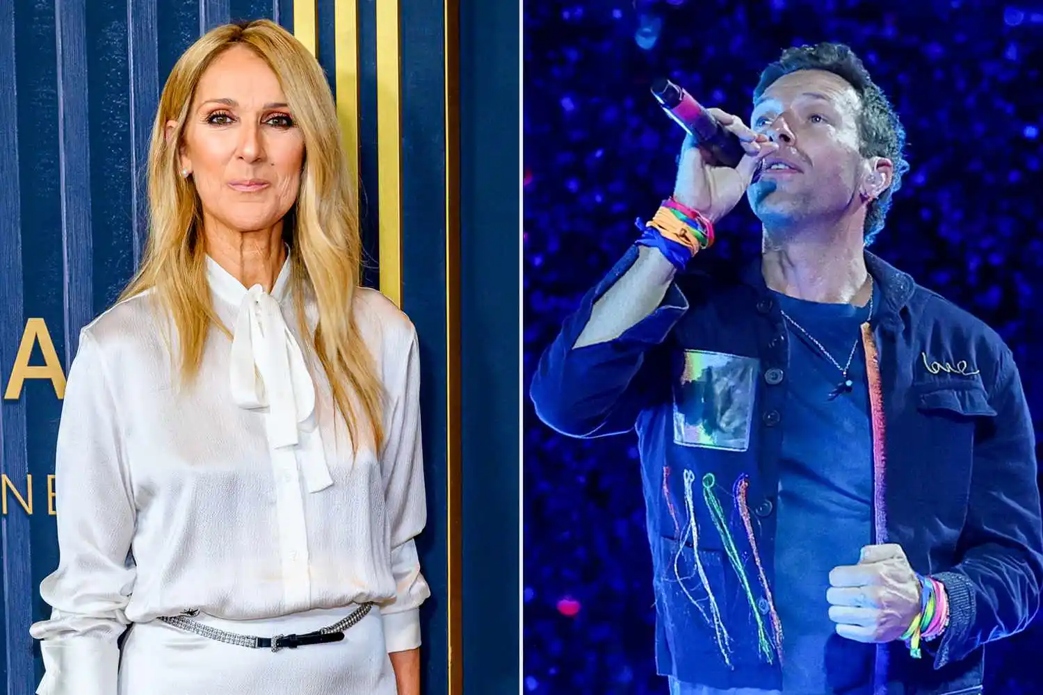 Céline Dion disfrutó de un show de Coldplay y emocionó a todos