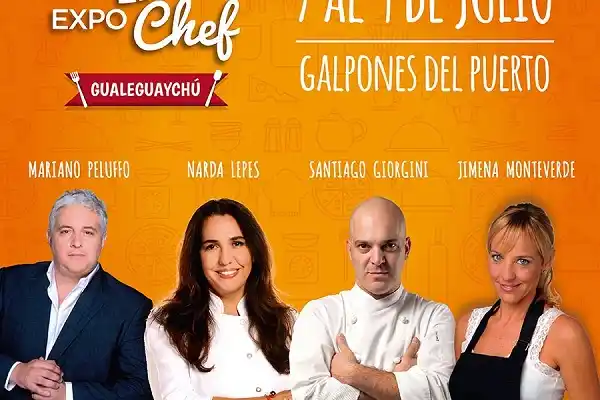Se viene ExpoChef Gualeguaychú, una propuesta para toda la familia