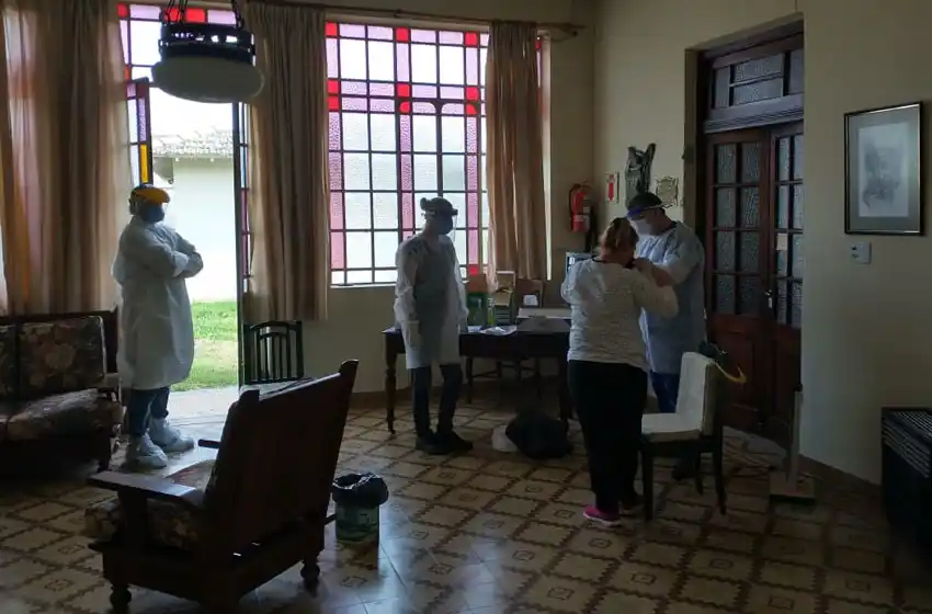 Balcarce: hisoparon a residentes de un Hogar de adultos mayores