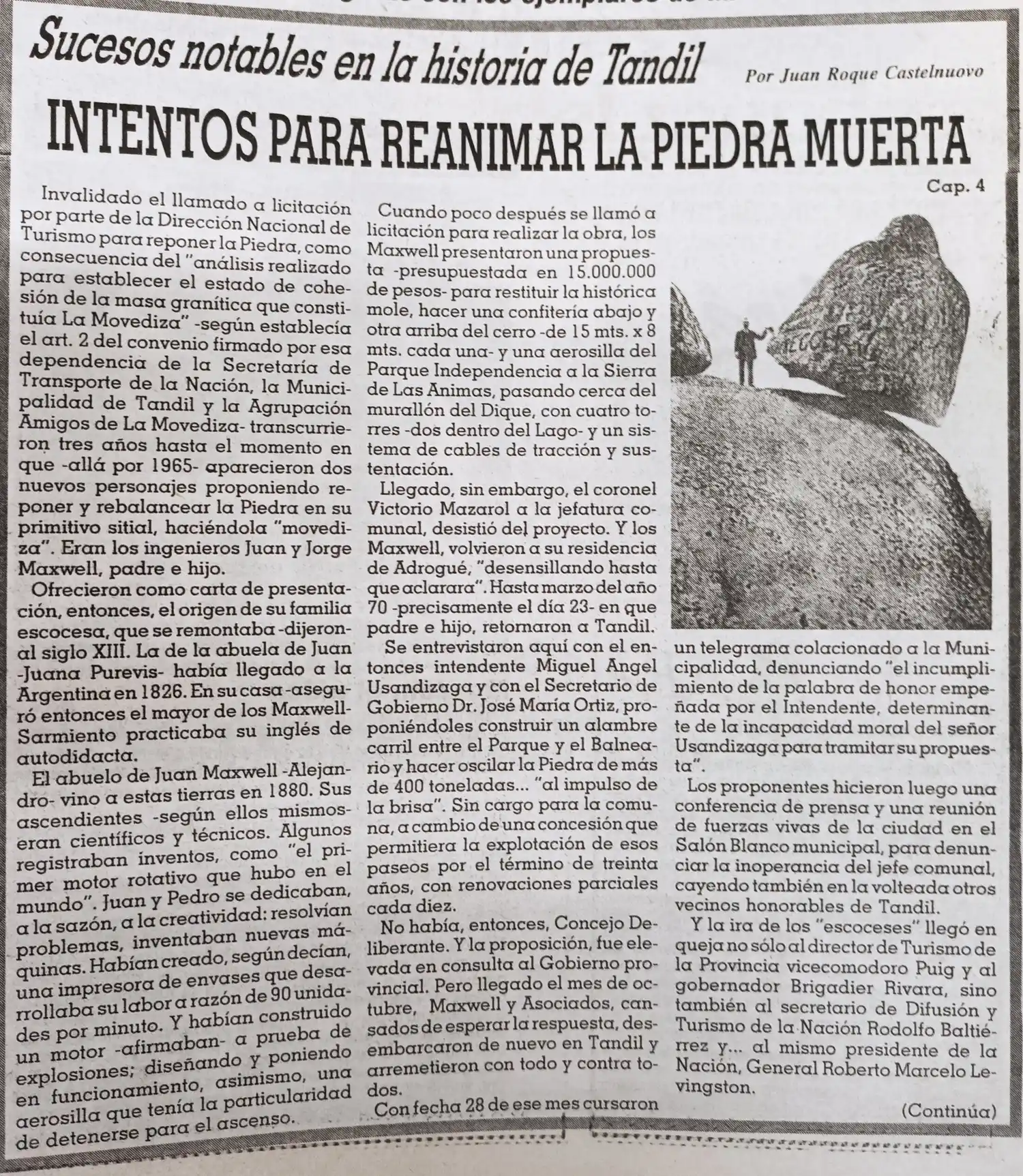 Intentos para reanimar la piedra muerta    - Cap. 4