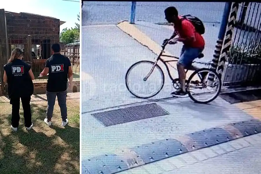 Robaron bicicletas de dos supermercados y quedaron filmados: dos detenidos