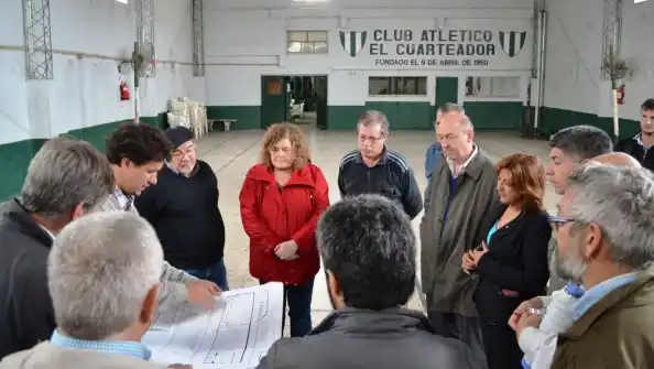 Mejoras edilicias para clubes santotomesinos