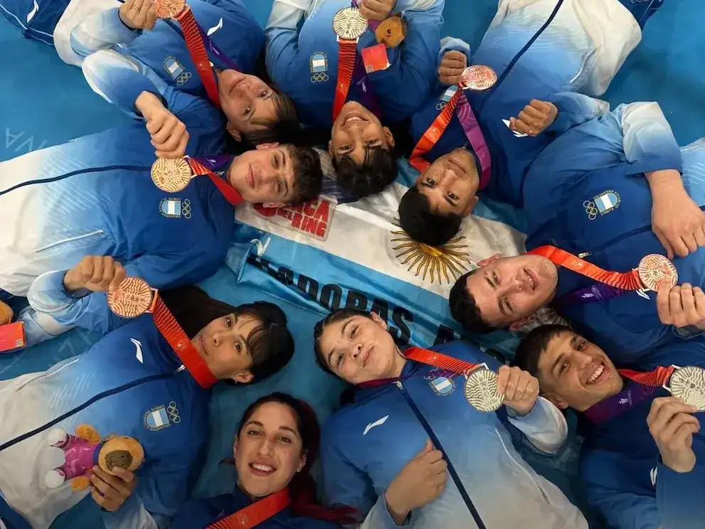 El equipo de boxeo argentino