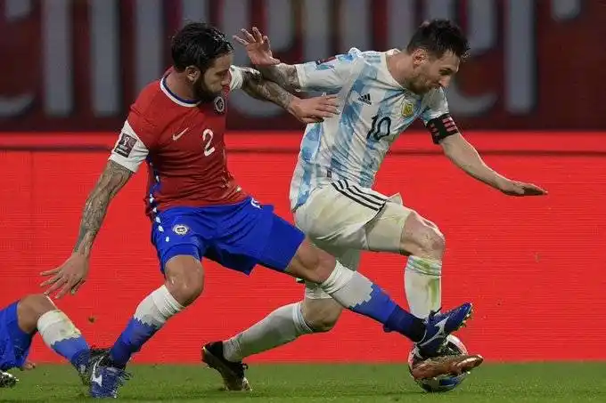Argentina empató 1 a 1 con Chile en Santiago del Estero