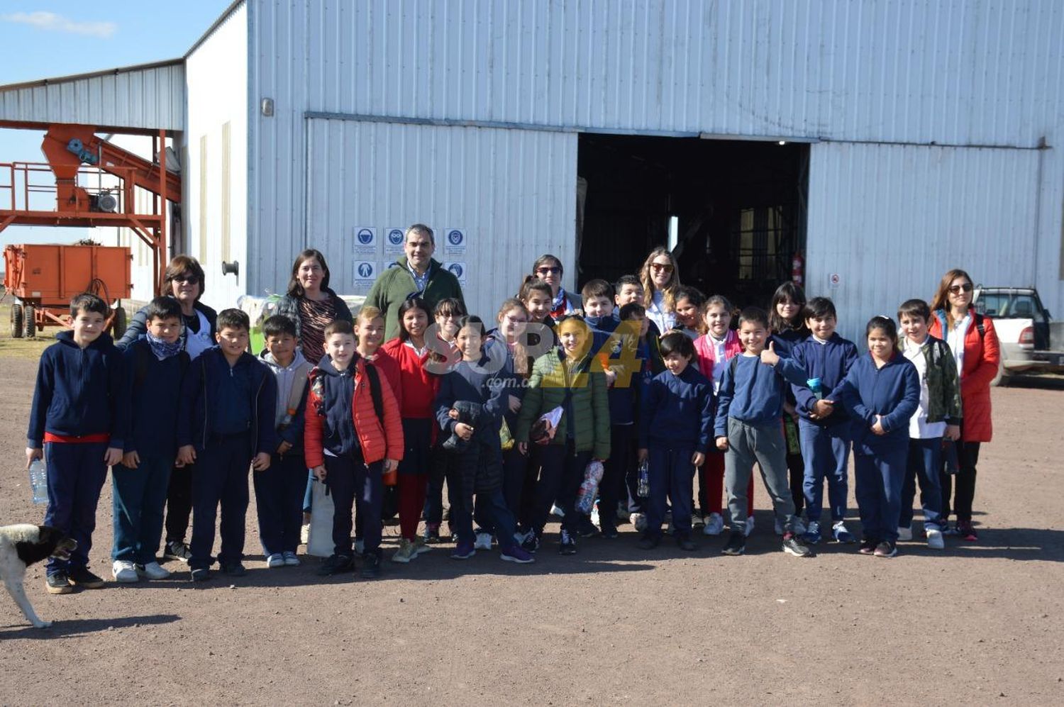 Visitas guiadas de estudiantes a la planta de tratamiento de residuos