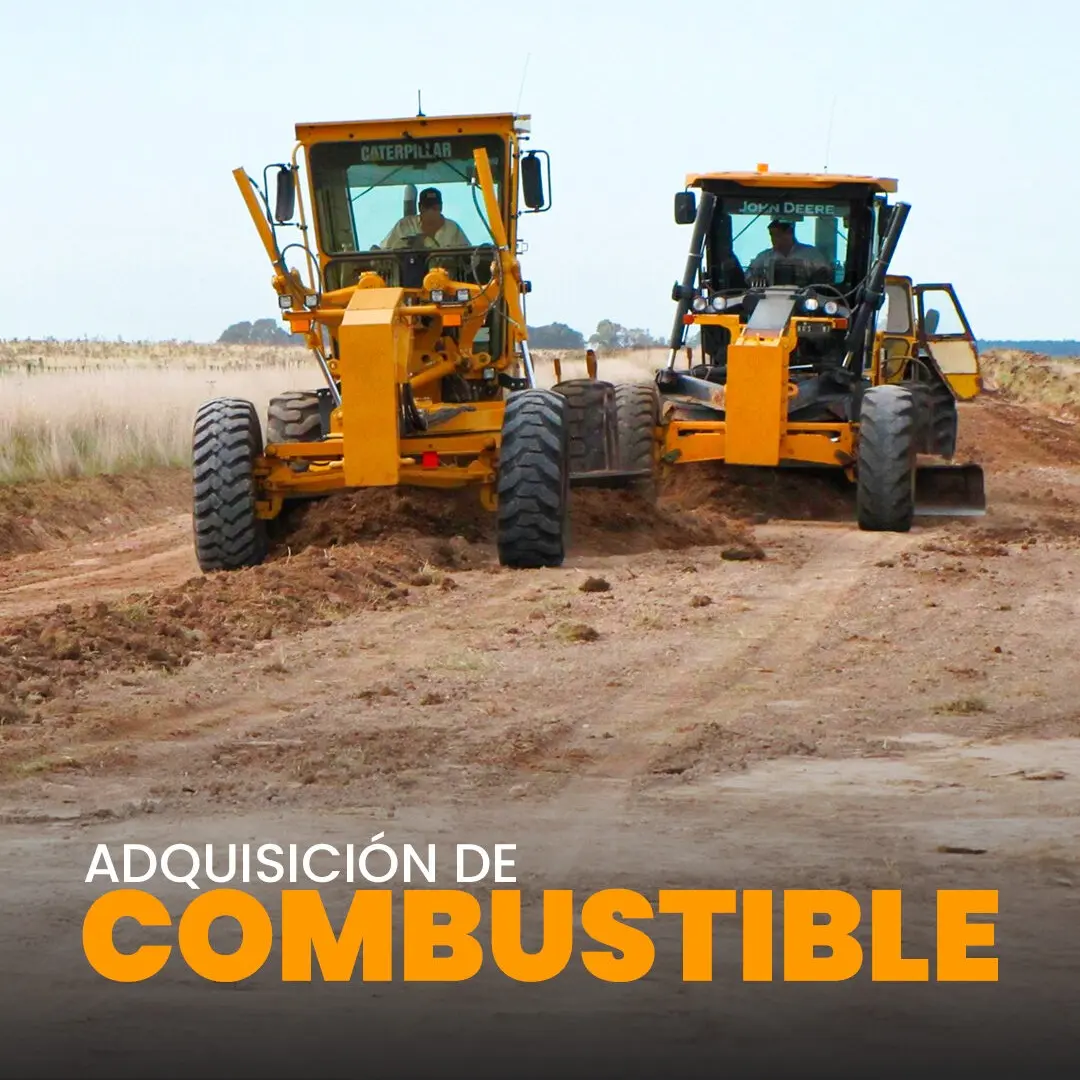 Combustible. Para maquinarias de la localidad