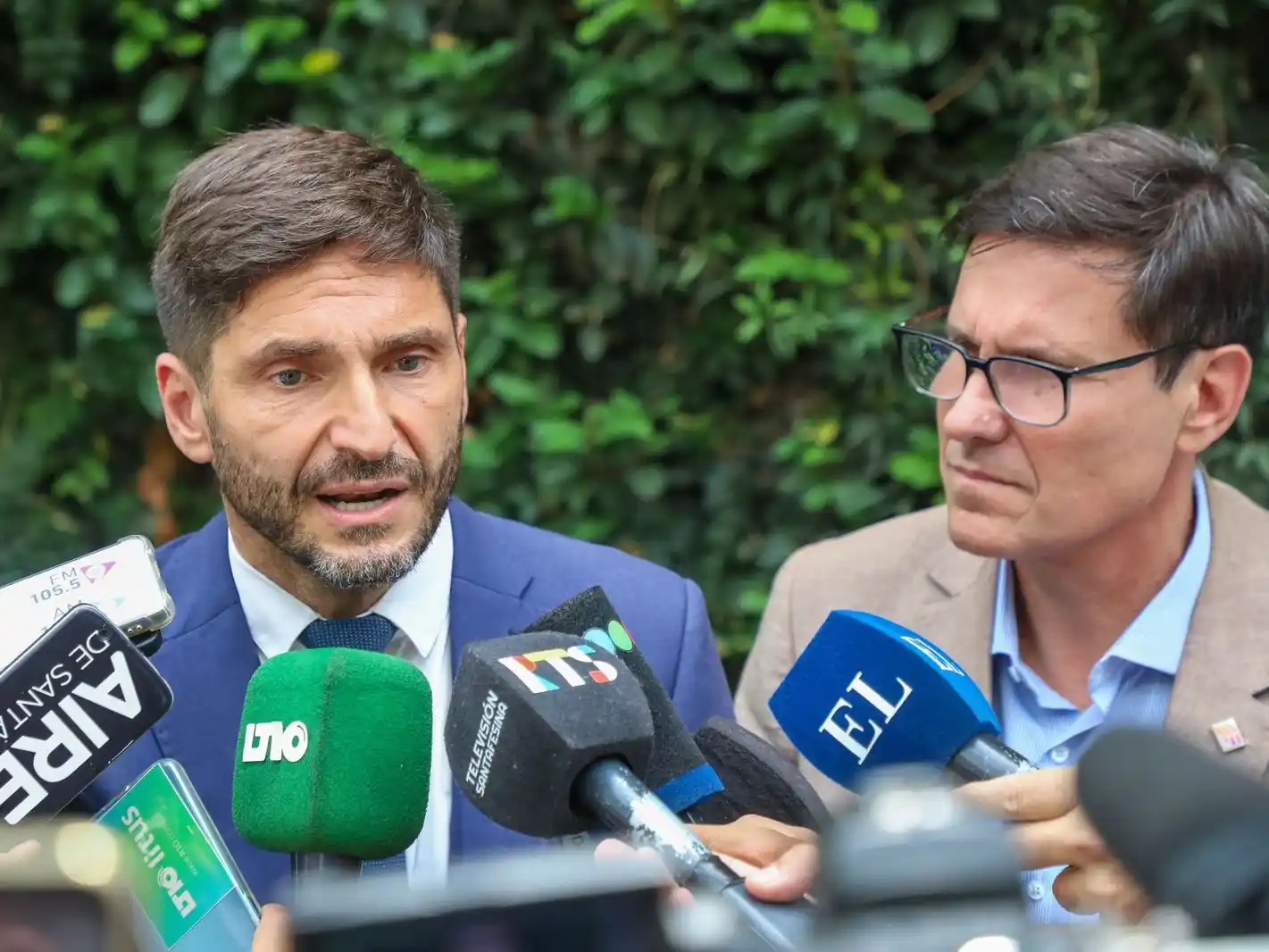 “Habíamos dicho que las escuelas iban a estar abiertas y así fue”, resaltó Pullaro.