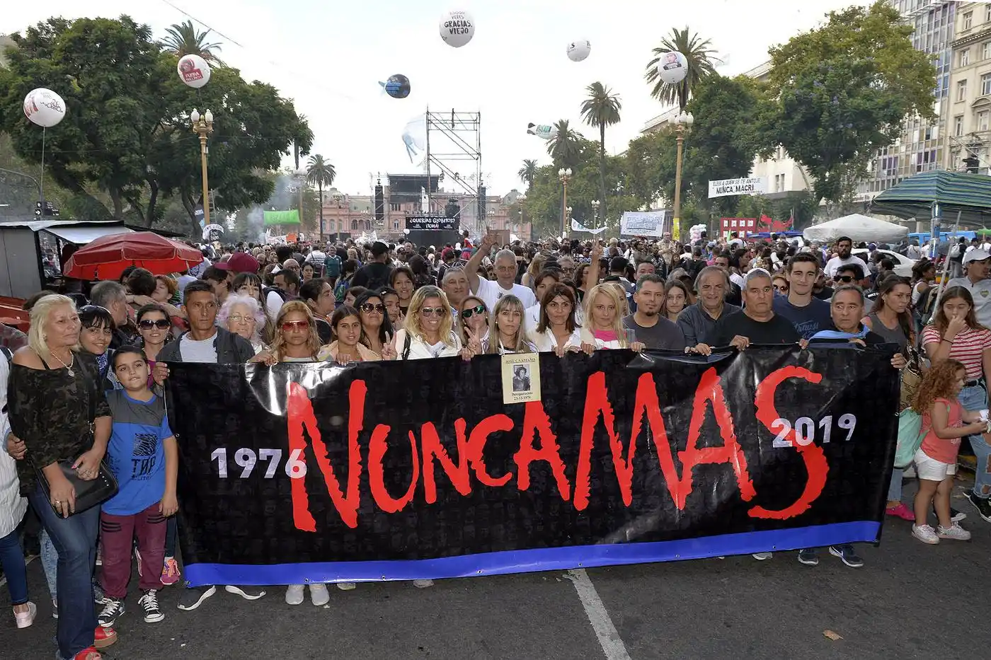 Autoridades del municipio de Tigre estuvieron presentes en marcha nacional por el "Día de la Memoria"