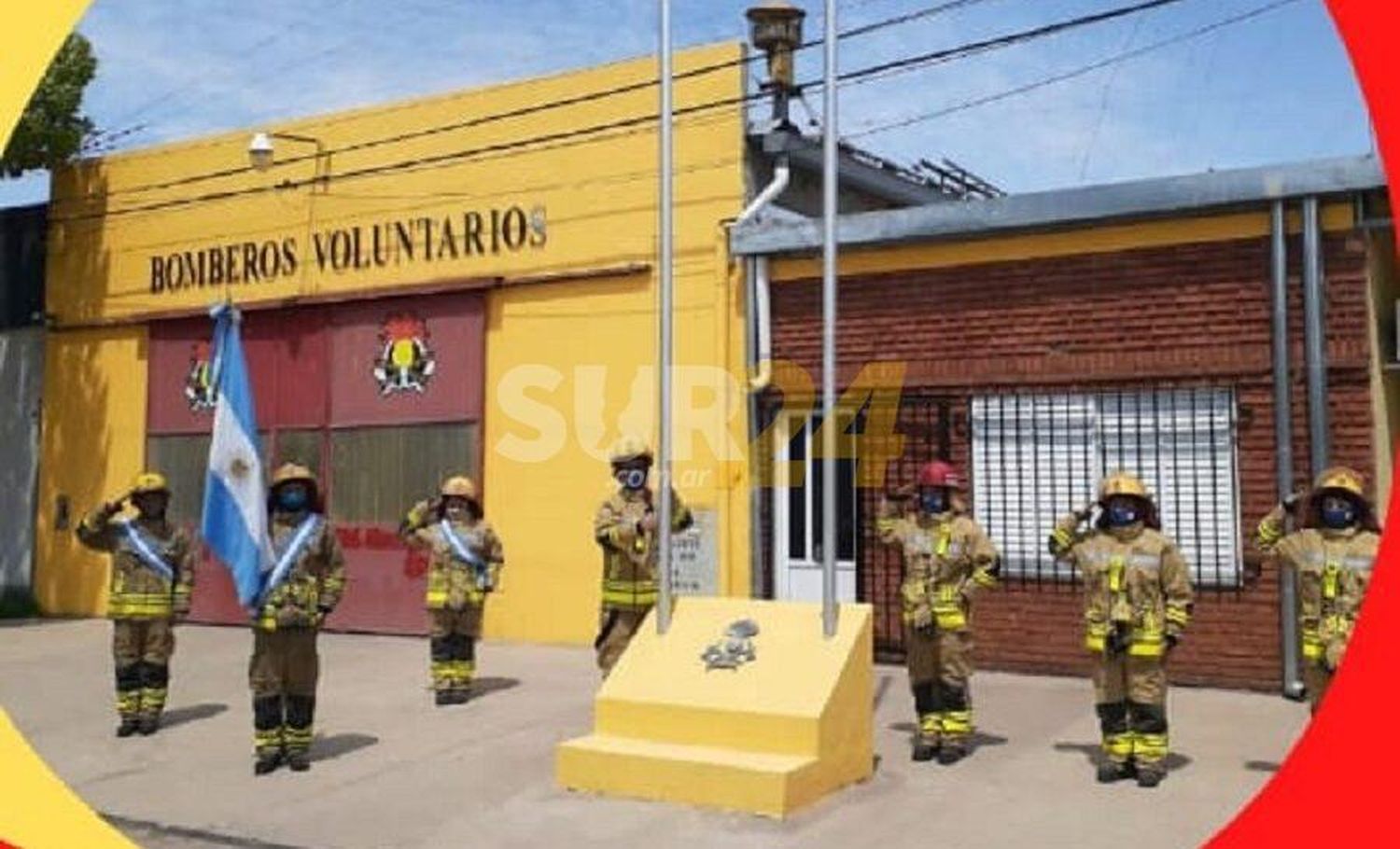 Bomberos de Elortondo salvaron a una bebé de tan solo días de vida