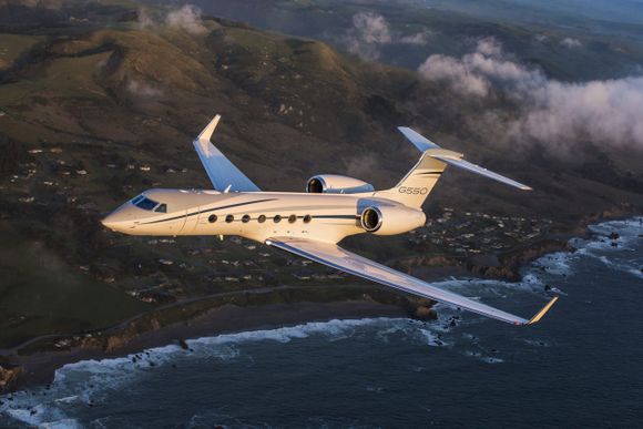 LABACE 2023: SATCOM instaló una antena SD en un Gulfstream G550
