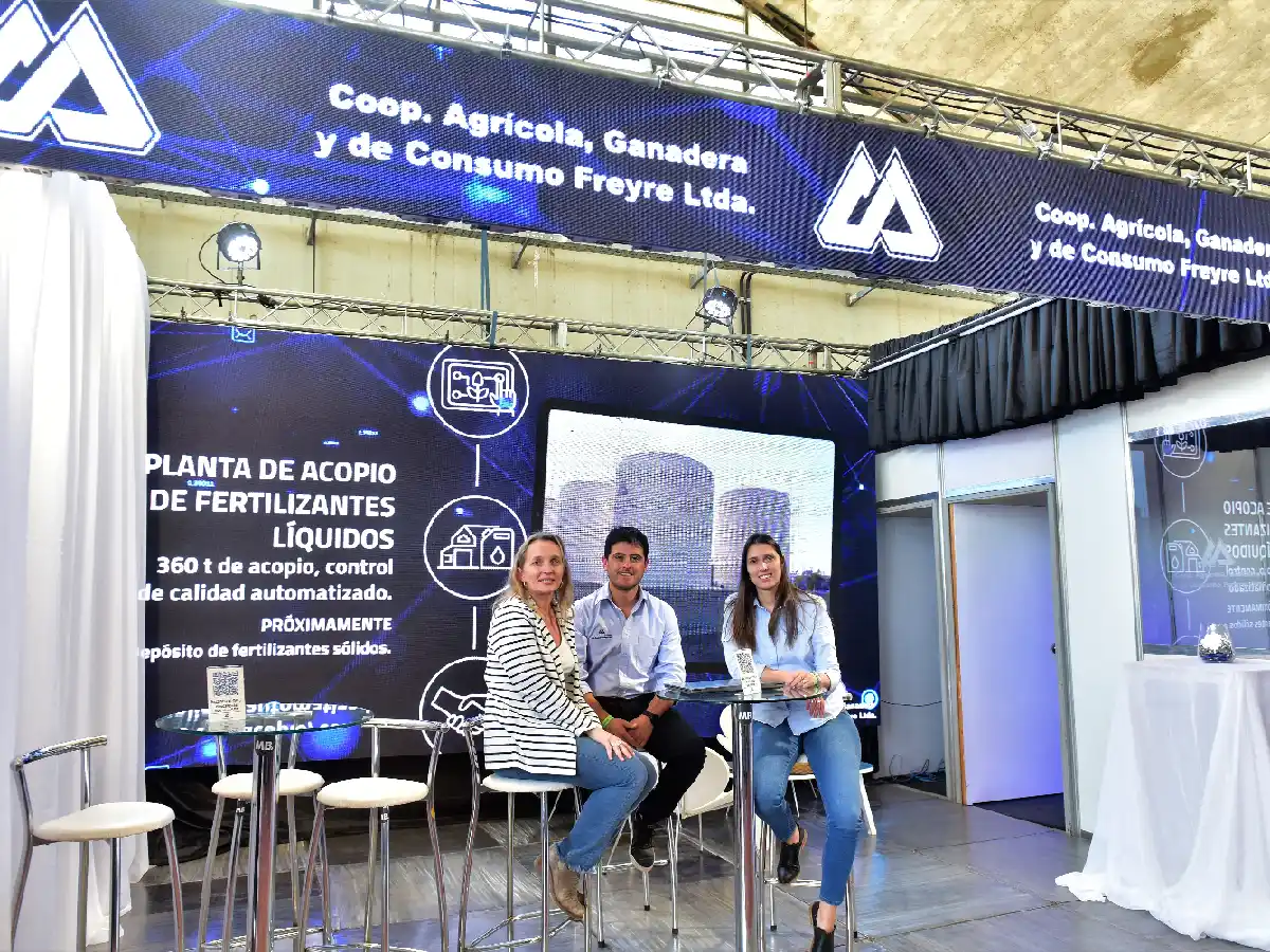  La Cooperativa Agrícola  Ganadera de Freyre, por primera vez con stand propio    