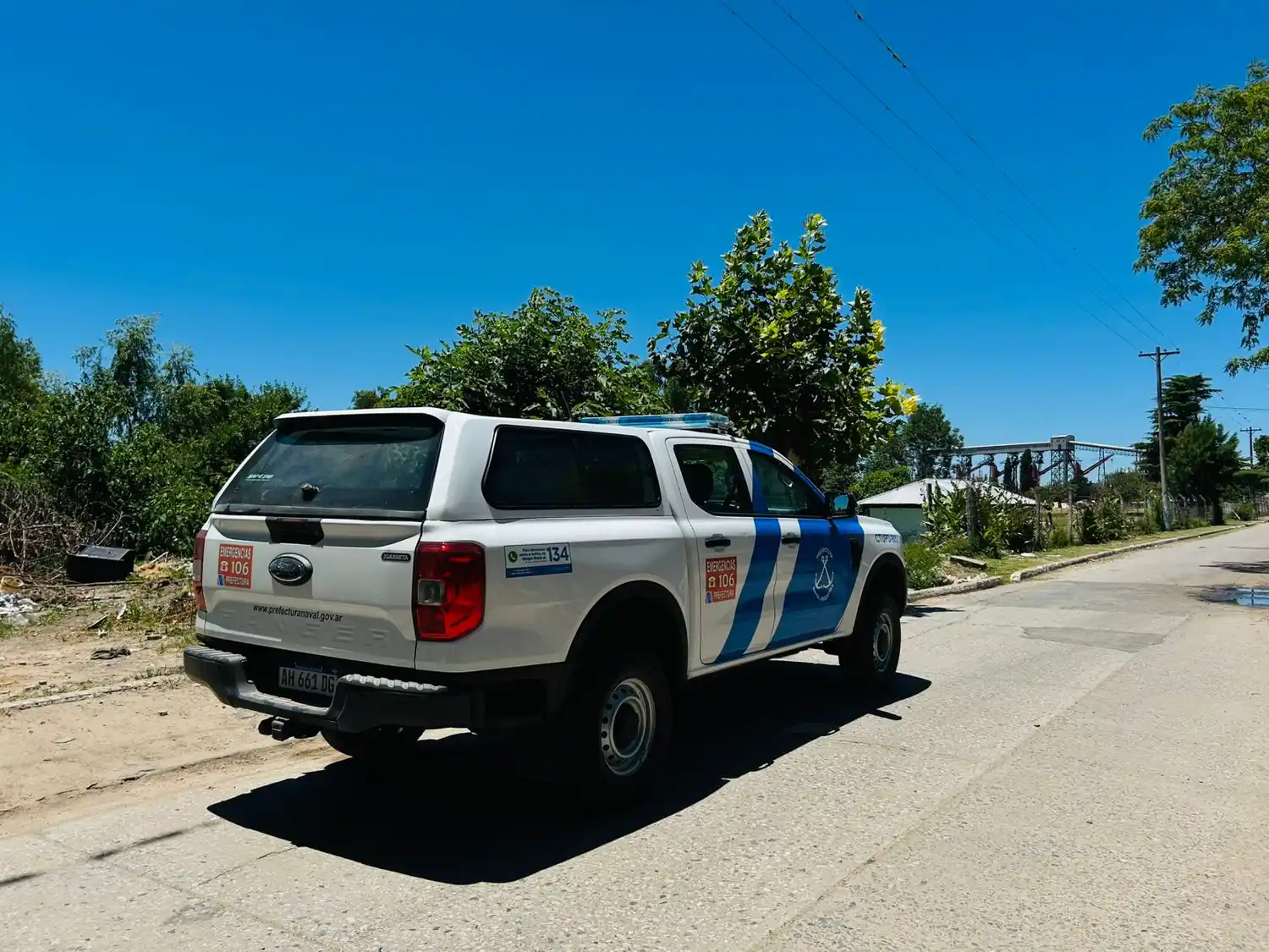 Al mediodía, la búsqueda se desarrollaba en la zona de Pesca y Casting.