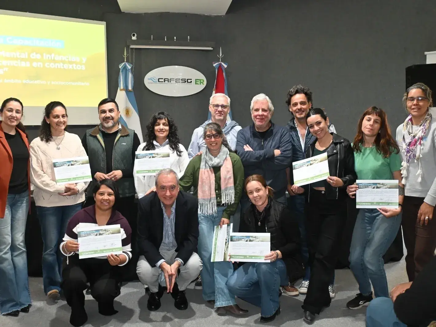 CAFESG concluyó en Concordia el ciclo sobre Salud Mental de Infancias y Adolescencias