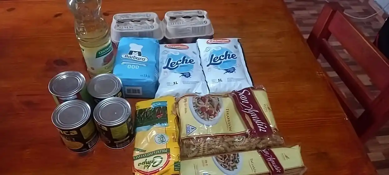 Mercadería en escuelas: qué alimentos trajo la caja este mes