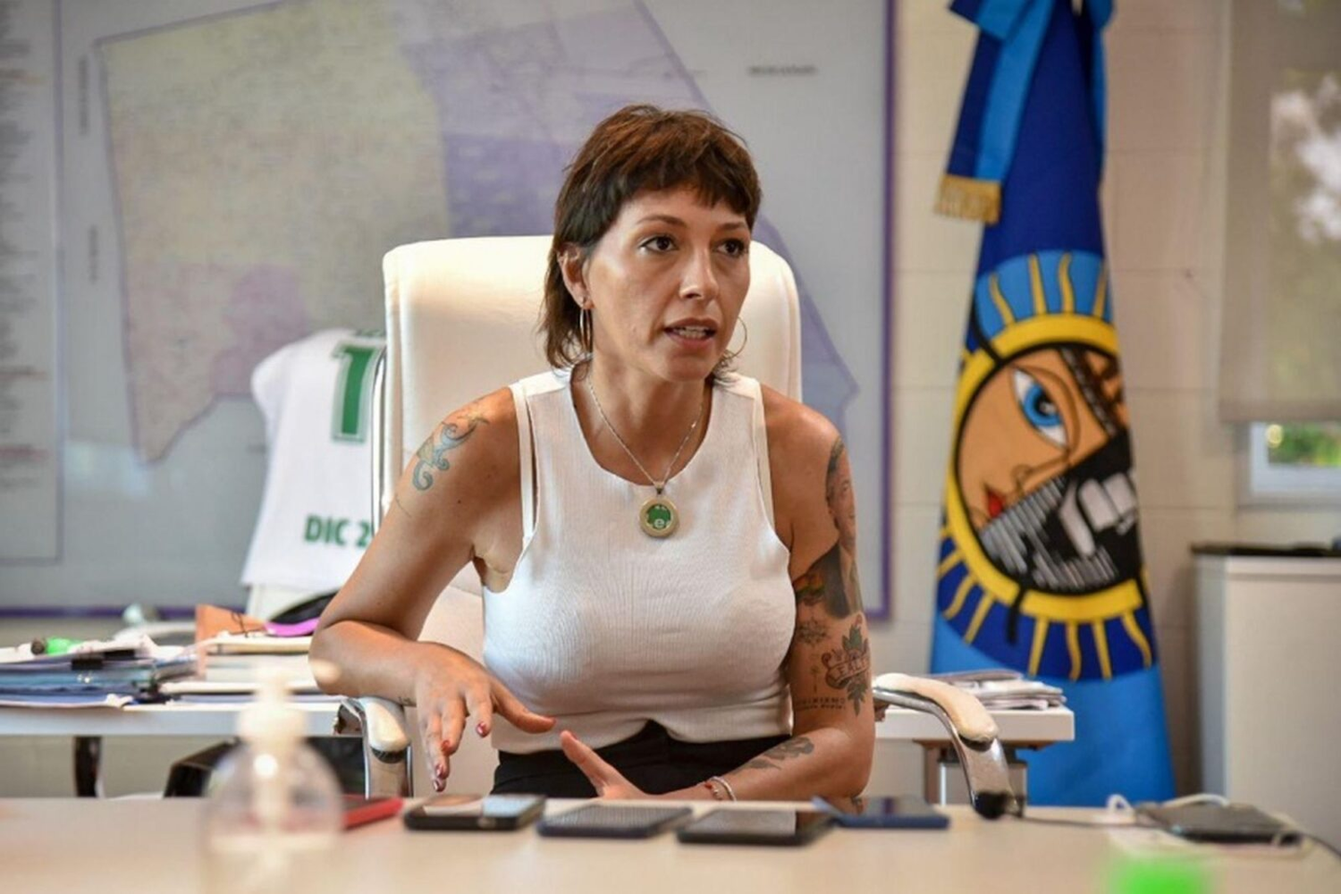 "El odio permanente hacia La Cámpora y la violencia contra las mujeres generan un caldo de cultivo", dijo Mayra Mendoza
