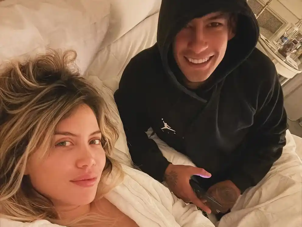 El increíble encuentro entre Wanda, L-Gante y Maxi López en vivo: “Soy el amor de la vida de los dos”