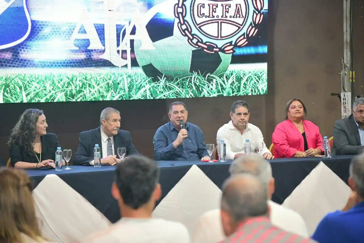 Se realizó la reunión de ligas de fútbol de Formosa con miembros del Consejo Federal de AFA