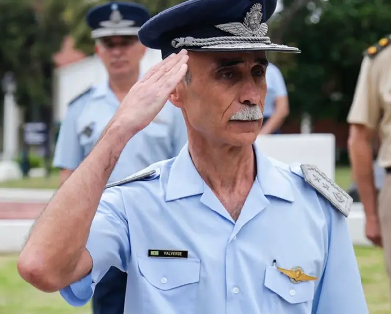 El brigadier Gustavo Javier Valverde será el nuevo Jefe del Estado Mayor General de la Fuerza Aérea Argentina