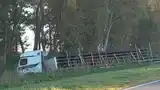 Dos muertos y un herido grave en un accidente en la Ruta Provincial 51