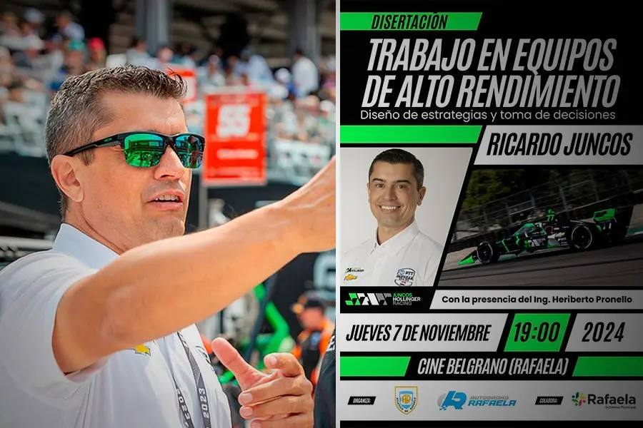 Ricardo Juncos disertará en Rafaela: se conocieron los precios y más detalles