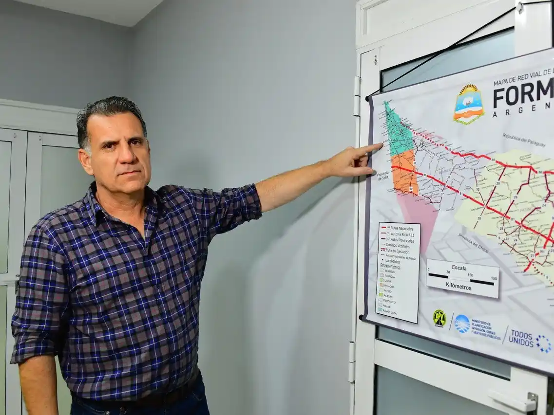 Caffa brindó detalles de la ruta 40 que inaugurará el Gobernador el próximo lunes