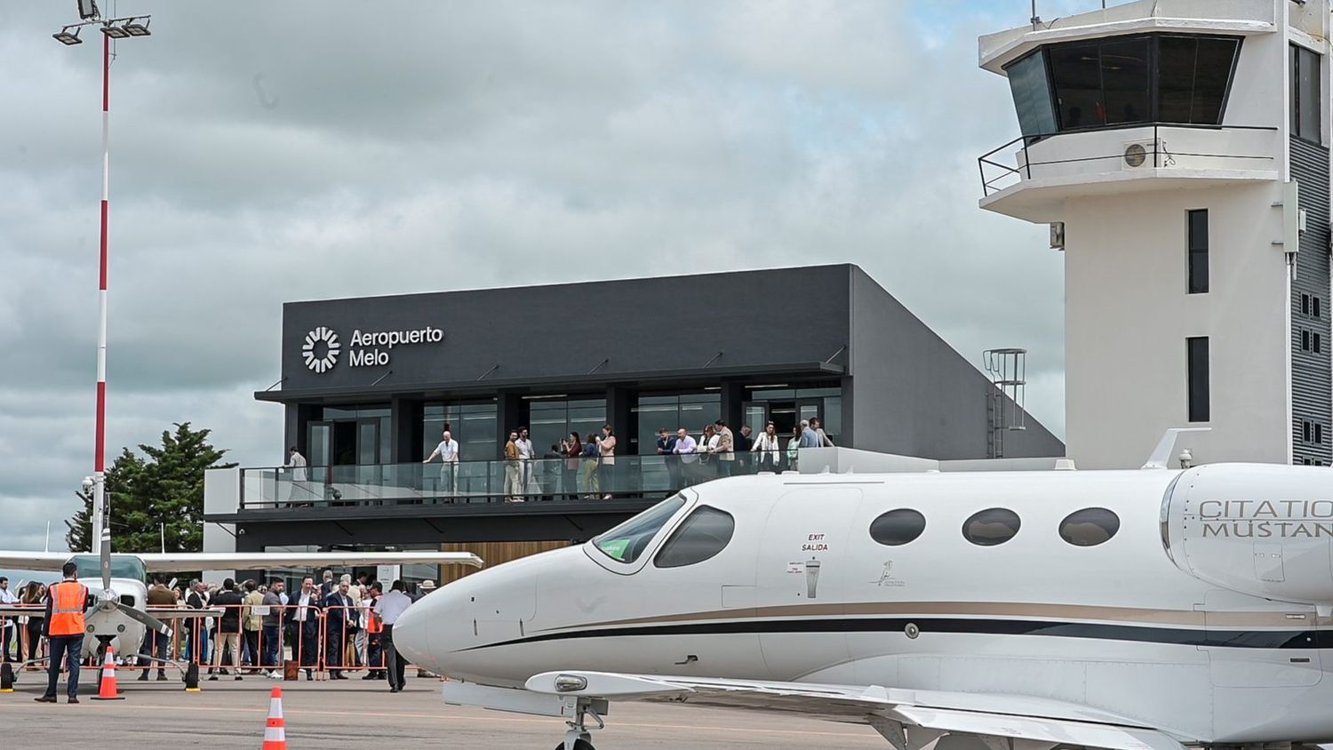 Un renovado aeropuerto en Uruguay: inauguran obras en Melo