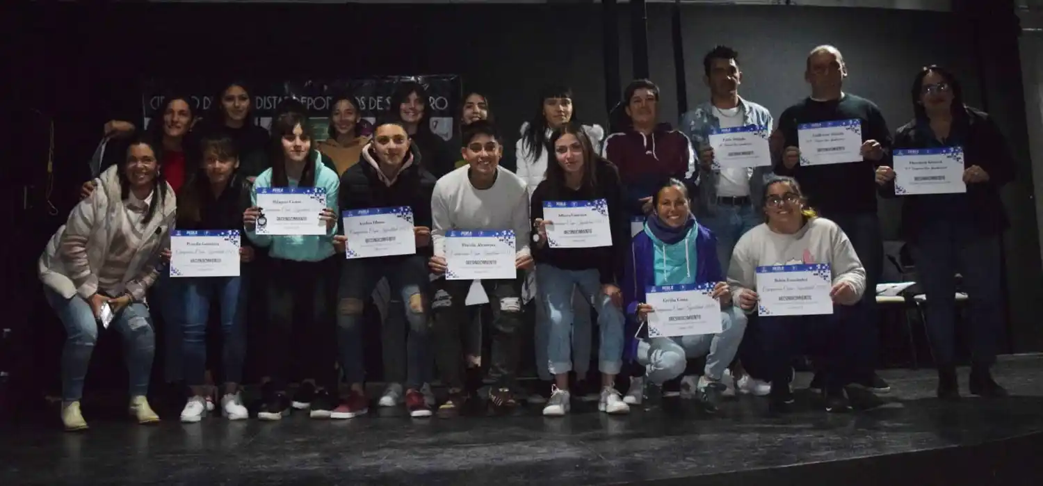 El CPD de San Pedro entregó reconocimientos a deportistas y entrenadores locales