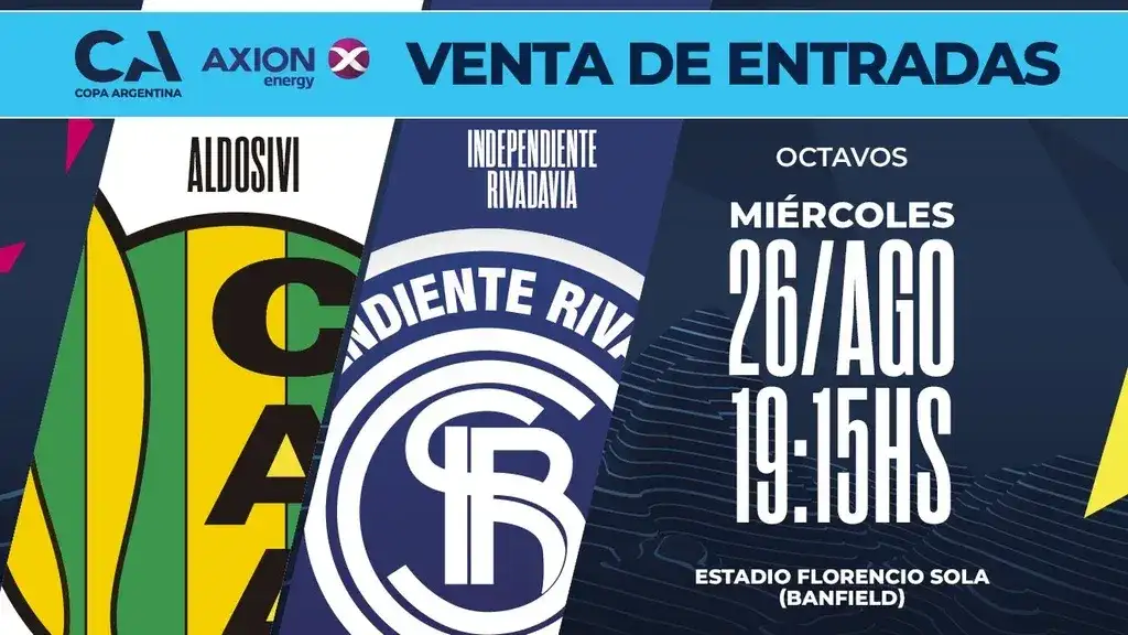 Copa Argentina: Aldosivi comienza con la venta de entradas