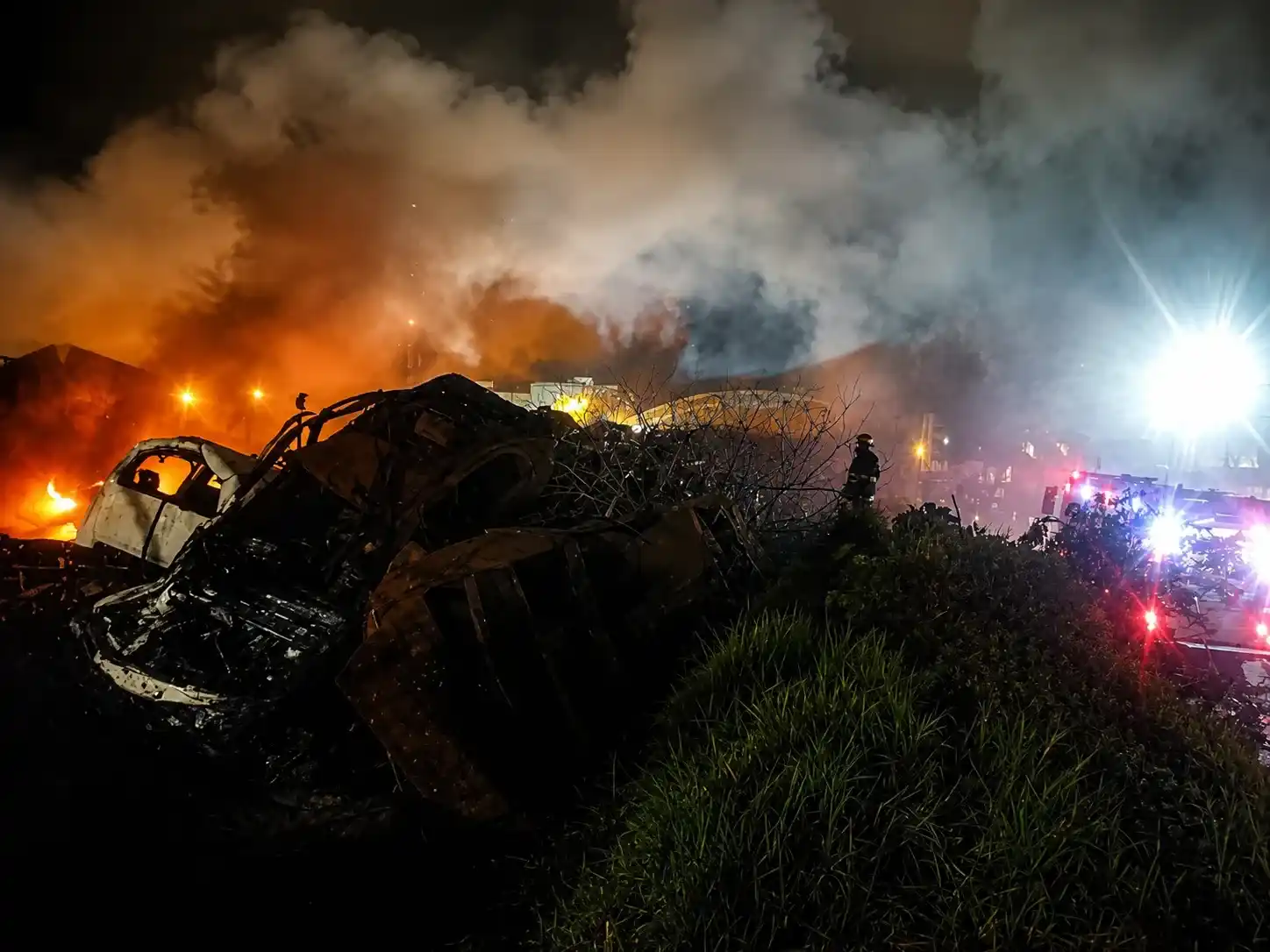 Dos incendios en seis semanas: qué se sabe de la quema de vehículos oficiales en Mar del Plata