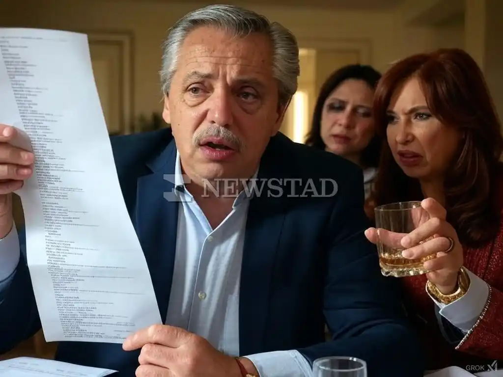 Comienzo del fin. Alberto Fernández, denunciado por violencia, con su ex Fabiola Yañez y Cristina Kirchner. Por la inteligencia de Grok.