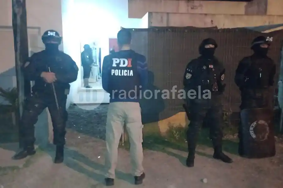 Allanamiento y detención: cayó “Loco 22” por amenazas y abuso de arma de fuego