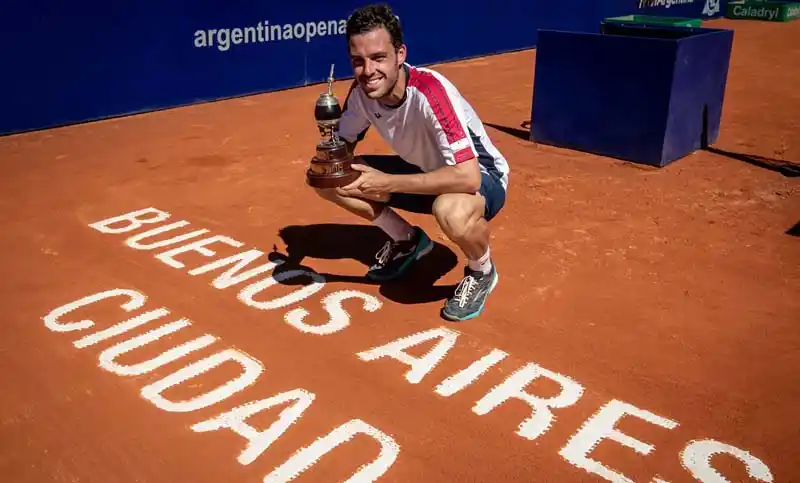 Cecchinato le ganó a Schwartzman y se quedó con el ATP de Buenos Aires