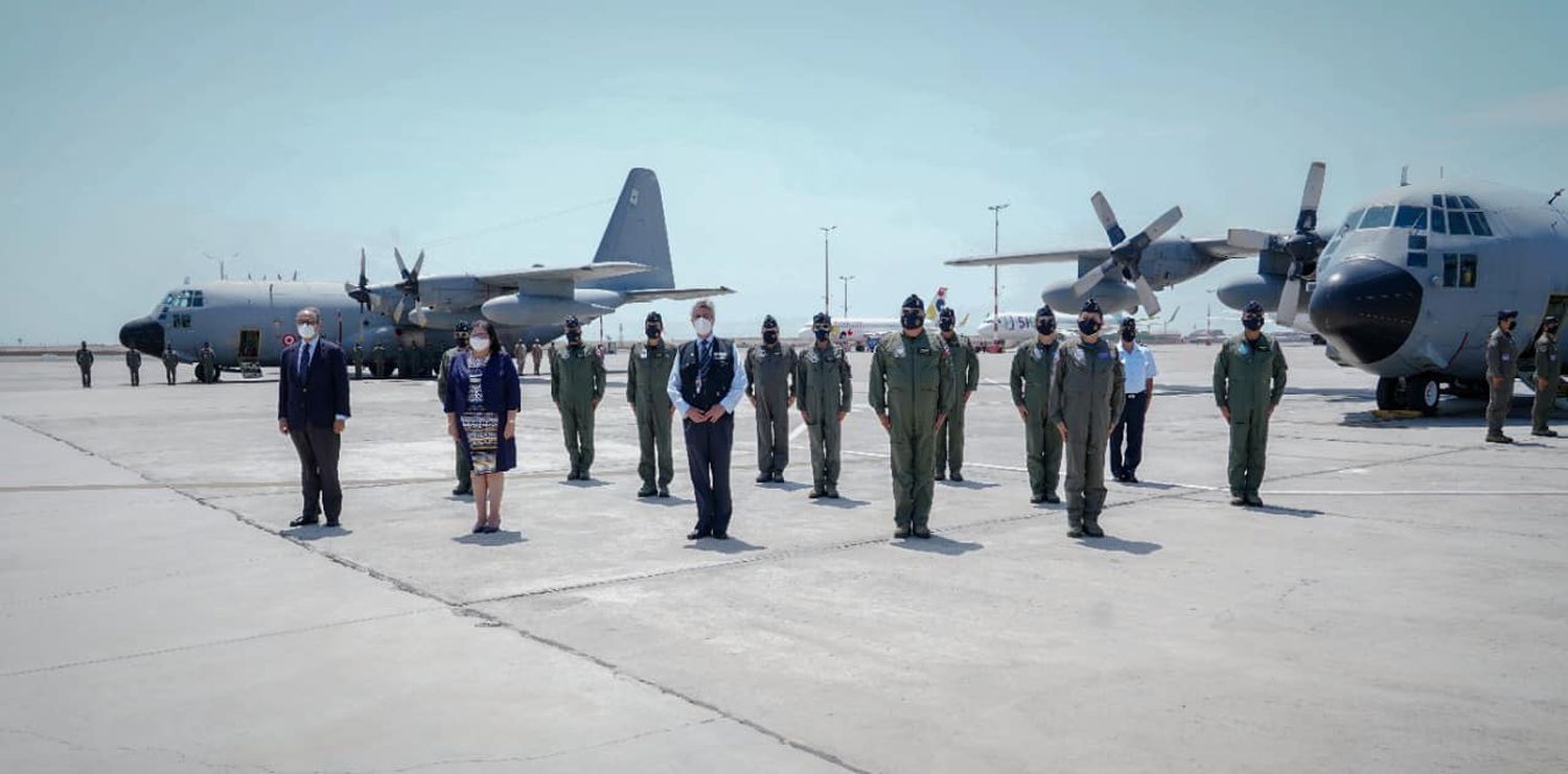 La Fuerza Aérea del Perú recibió sus dos nuevos KC-130H