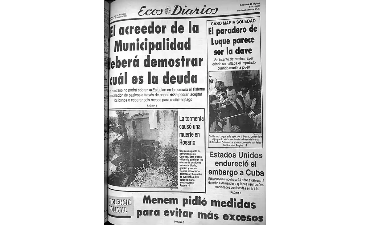 Miércoles 13 de marzo de 1996