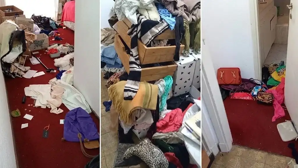Así quedó la vivienda luego del robo | Foto: LA CAPITAL de Mar del Plata