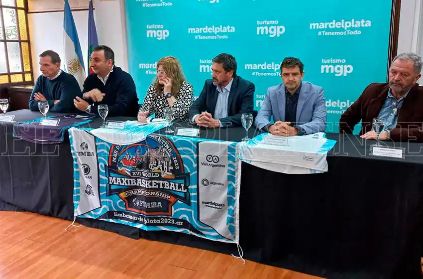 Mundial de MaxiBásquet: "Mar del Plata está a la altura de estos eventos"