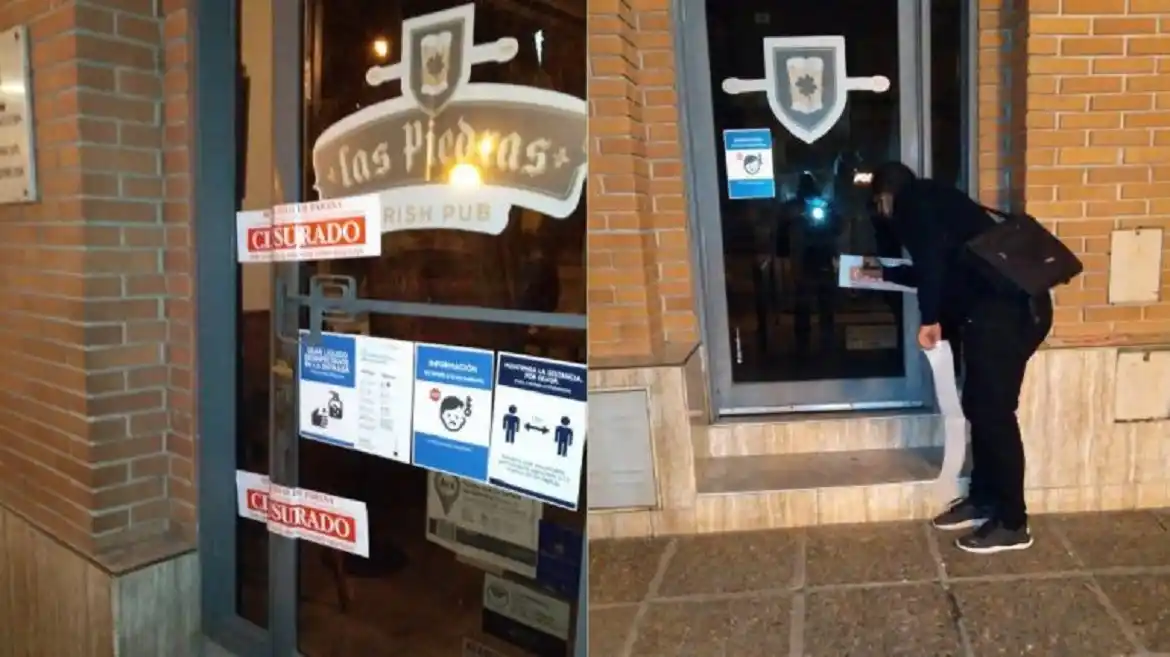 Clausuraron un reconocido bar de Paraná que había sido habilitado días atrás