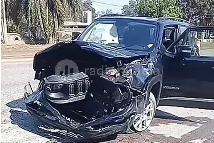 Fuerte accidente en el tramo urbano de la localidad de Bella Italia