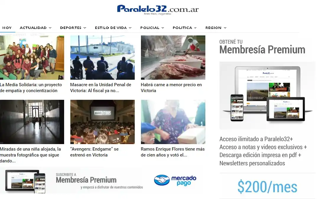 Paralelo 32 comenzó un programa de suscriptores a sus contenidos digitales