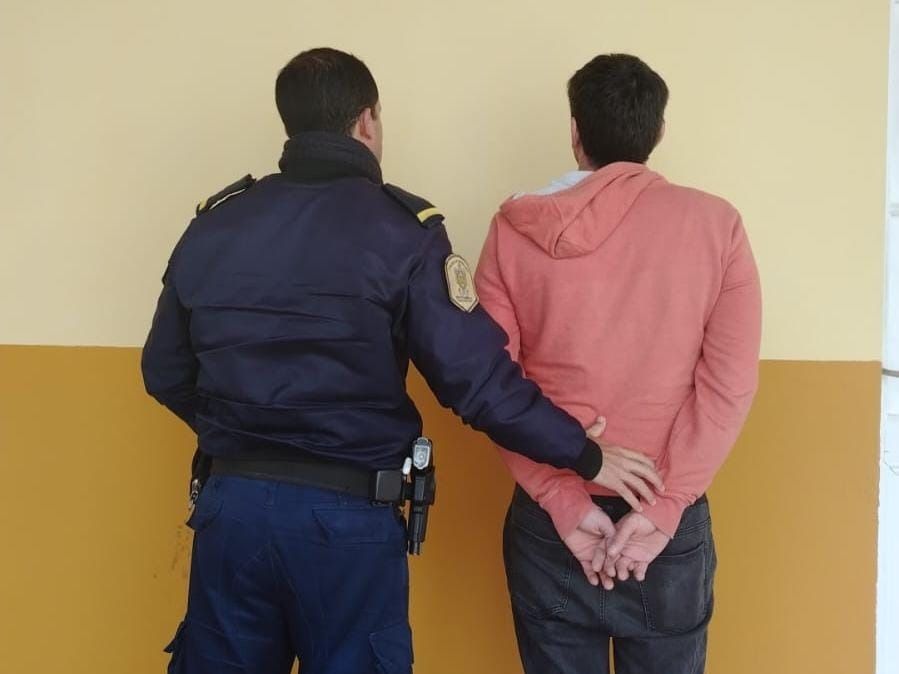 Fue detenido por incumplir medidas judiciales en el centro de la ciudad