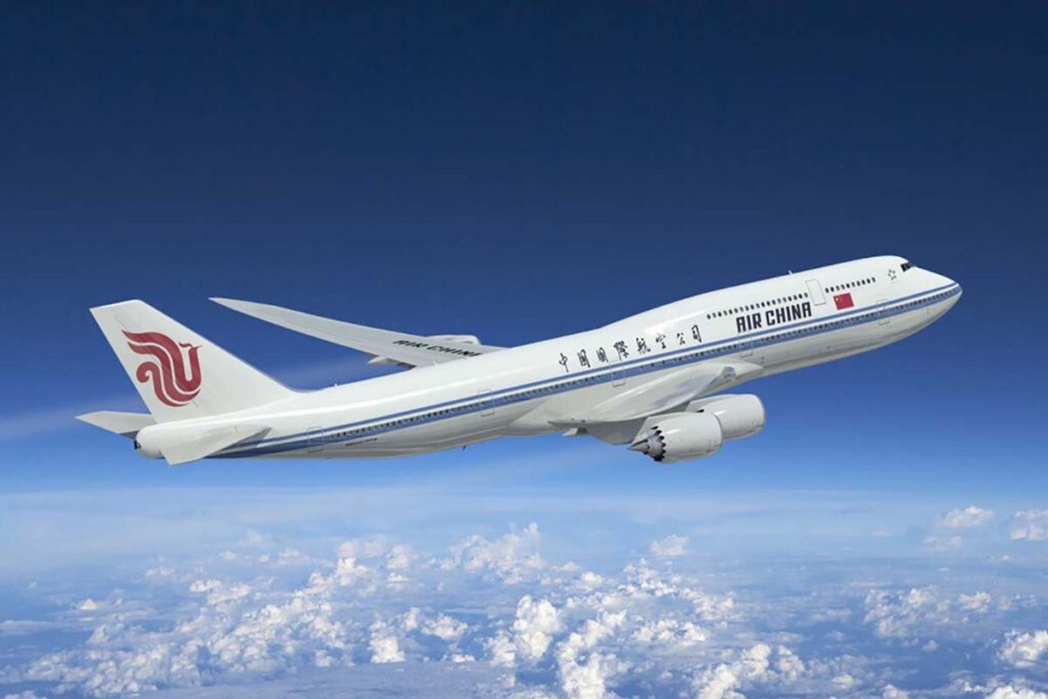 Los Boeing 747-8 de Air China vuelven a operar vuelos internacionales