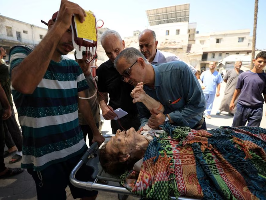 ataque iglesia gaza