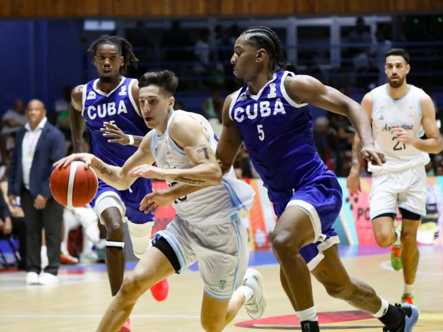 Mateo Díaz hizo su debut con la Selección Argentina en el comienzo de las Eliminatorias