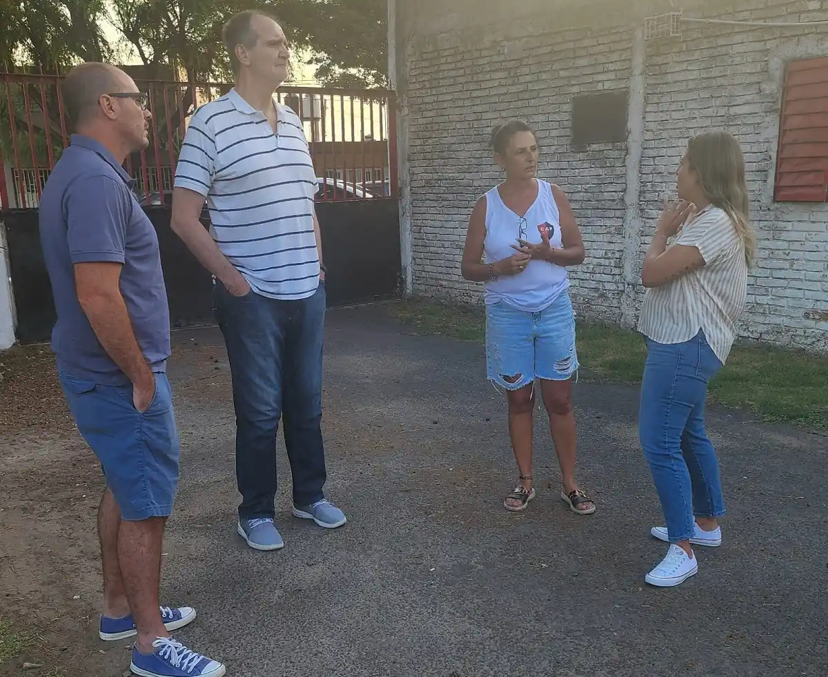 El gobierno recorre los clubes de la provincia con el objetivo de fortalecer el desarrollo deportivo